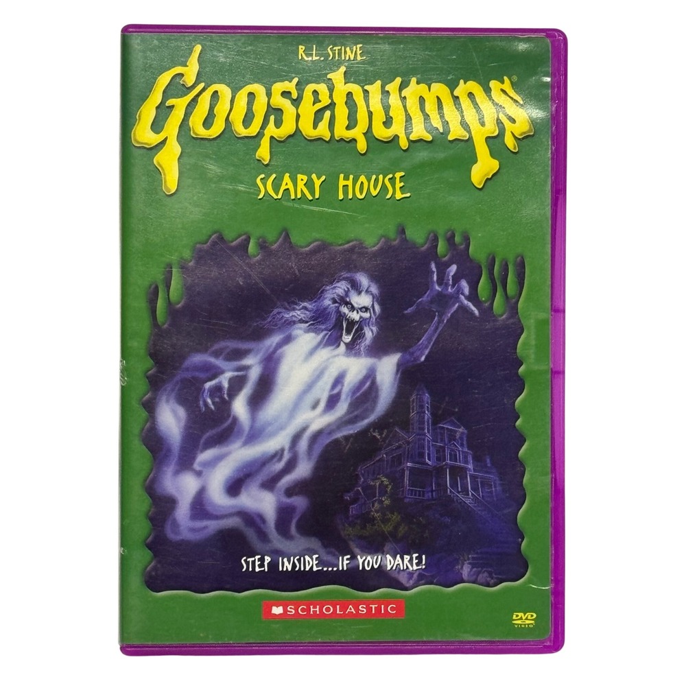 Goosebumps Scary House DVD R.L. Stine Scholastic Anthology Series